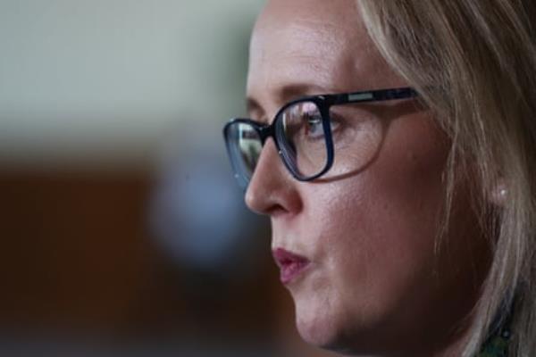 Jo Tarnawsky speaks at a press co<em></em>nference in Parliament House on Thursday.