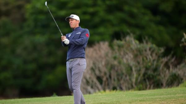 Séamus Power in opening round action at Port Royal Golf Course in Bermuda