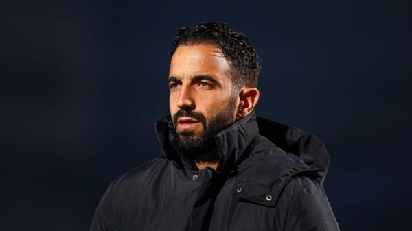 Ruben Amorim is unable to lead coaching sessions until his work permit is granted, but was on hand to introduce himself to the players that had not jetted off on internatio<em></em>nal duty